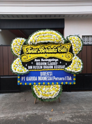 Papan Bunga Duka di Panyabungan Barat