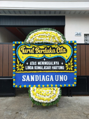 Papan Bunga Duka di Panyabungan Barat