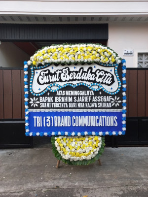 Papan Bunga Duka di Panyabungan Barat